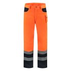 WERKBROEK ISO20471 BICOLOR FLUOR OR