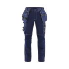 DAMES WERKBROEK MET STRETCH MARINEB