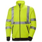 HH ADDVIS ZIP SWEATSHIRT YELLOW