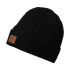 KENSINGTON WOOL BEANIE ZWART
