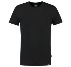 T-SHIRT FITTED REWEAR BLACK