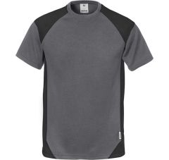 T-SHIRT 7046 THV GRIJS/ZWART