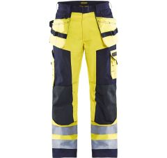 MULTINORM WERKBROEK HIGH VIS GEEL M