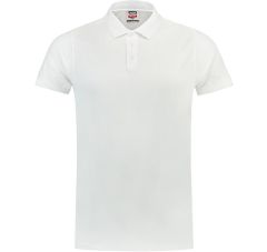 POLOSHIRT COOLDRY BAMBOE FITTED WHI