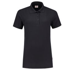 POLOSHIRT FITTED DAMES NAVY
