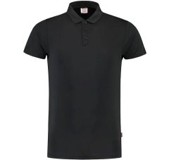 POLOSHIRT  COOLDRY FITTED BLACK