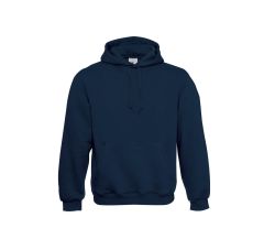 SWEATSHIRT HOODED B&C NAVY