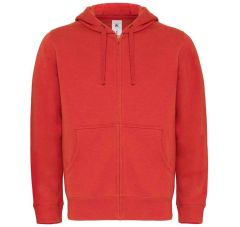 SWEATSHIRT HOODED FULL ZIP MEN B&C