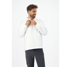 POLOSWEATER L&S RECHTE ONDERZIJDE