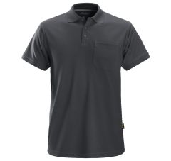 POLO SHIRT STAALGRIJS