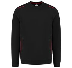 Sweater Accent BlackRed