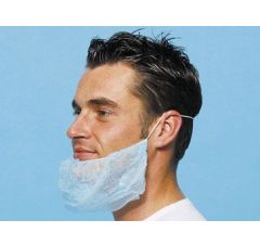 BAARDMASKER NON WOVEN KLEUR BLAUW