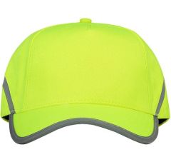 CAP FLUOR GEEL MET REFLECTIE