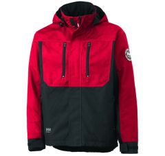 HH BERG JACKET RED AND BLACK