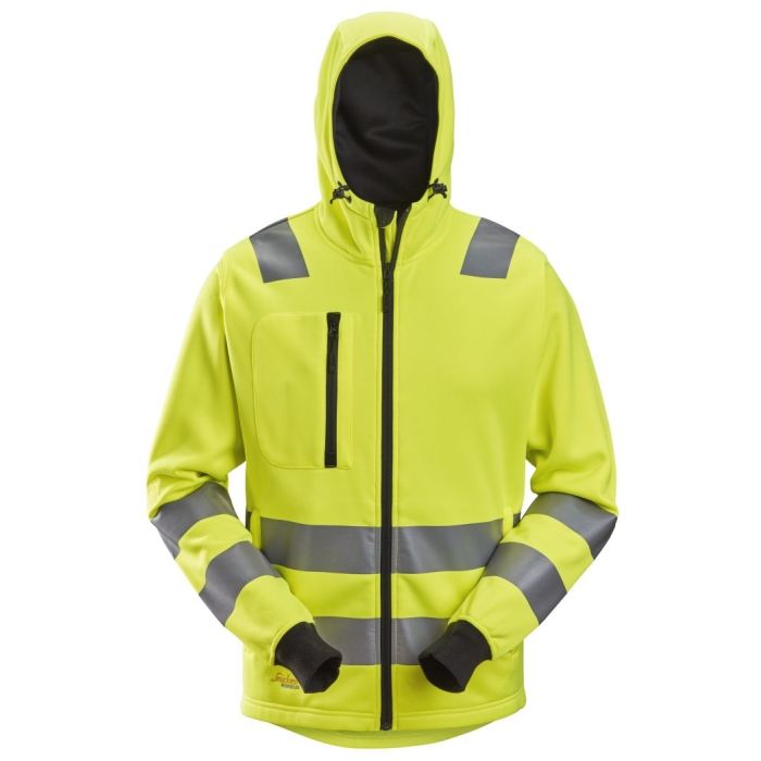 Allroundwork High Vis Hoodie Rits