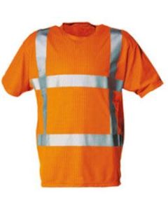 T-SHIRT RWS STRIPING ORANJE